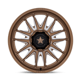 15X7 MSA Offroad Wheels M55 COMMANDER UTV GLOSS BRONZE MILLED 6X139.7