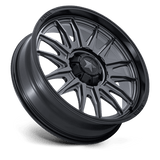 24X7 MSA Offroad Wheels M55 COMMANDER UTV MATTE GUNMETAL W/ M-BLK LIP 6X139.7