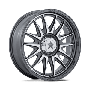 15X7 MSA Offroad Wheels M55 COMMANDER UTV PLATINUM W/ MACHINED FACE 6X139.7