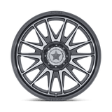 15X7 MSA Offroad Wheels M55 COMMANDER UTV PLATINUM W/ MACHINED FACE 6X139.7