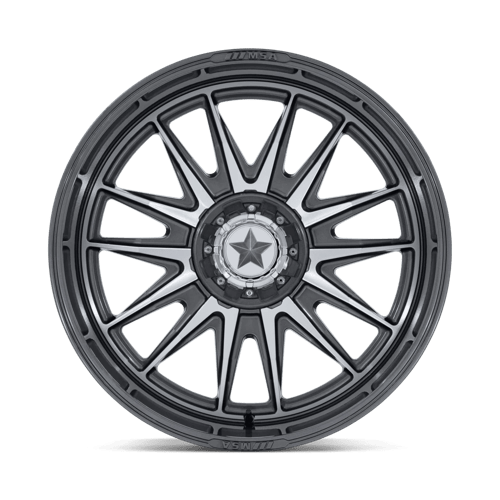 24X10 MSA Offroad Wheels M55 COMMANDER UTV PLATINUM W/ MACHINED FACE 4X137/4X156