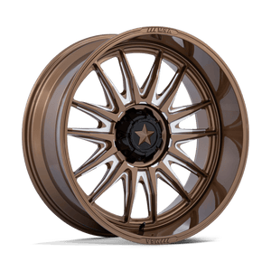 24X10 MSA Offroad Wheels M55 COMMANDER UTV GLOSS BRONZE MILLED 5X114.3