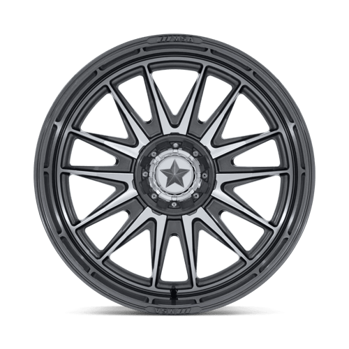 24X10 MSA Offroad Wheels M55 COMMANDER UTV PLATINUM W/ MACHINED FACE 5X114.3
