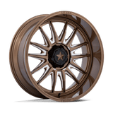 24X10 MSA Offroad Wheels M55 COMMANDER UTV GLOSS BRONZE MILLED 6X139.7