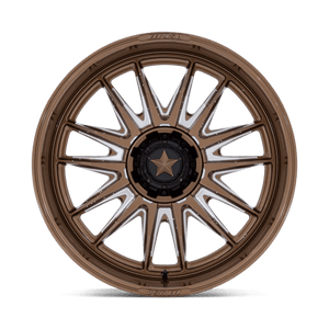 24X10 MSA Offroad Wheels M55 COMMANDER UTV GLOSS BRONZE MILLED 6X139.7
