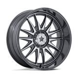 24X10 MSA Offroad Wheels M55 COMMANDER UTV PLATINUM W/ MACHINED FACE 6X139.7
