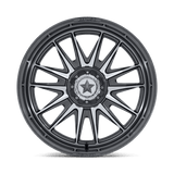 24X10 MSA Offroad Wheels M55 COMMANDER UTV PLATINUM W/ MACHINED FACE 6X139.7