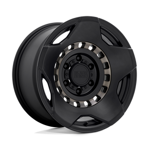 20" Black Rhino Hard Alloys MUZZLE MATTE BLACK W/ MACH TINT RING 5X127