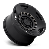 17" Black Rhino Hard Alloys MUZZLE MATTE BLACK W/ MACH TINT RING 6X139.7