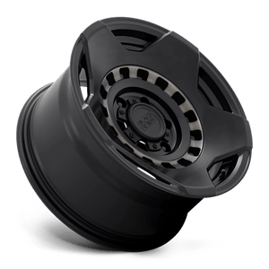 17" Black Rhino Hard Alloys MUZZLE MATTE BLACK W/ MACH TINT RING 6X135
