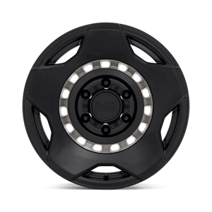 20" Black Rhino Hard Alloys MUZZLE MATTE BLACK W/ MACH TINT RING 6X139.7