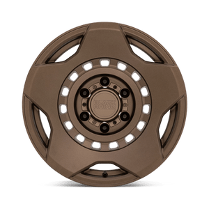 17" Black Rhino Hard Alloys MUZZLE MATTE BRONZE 6X139.7