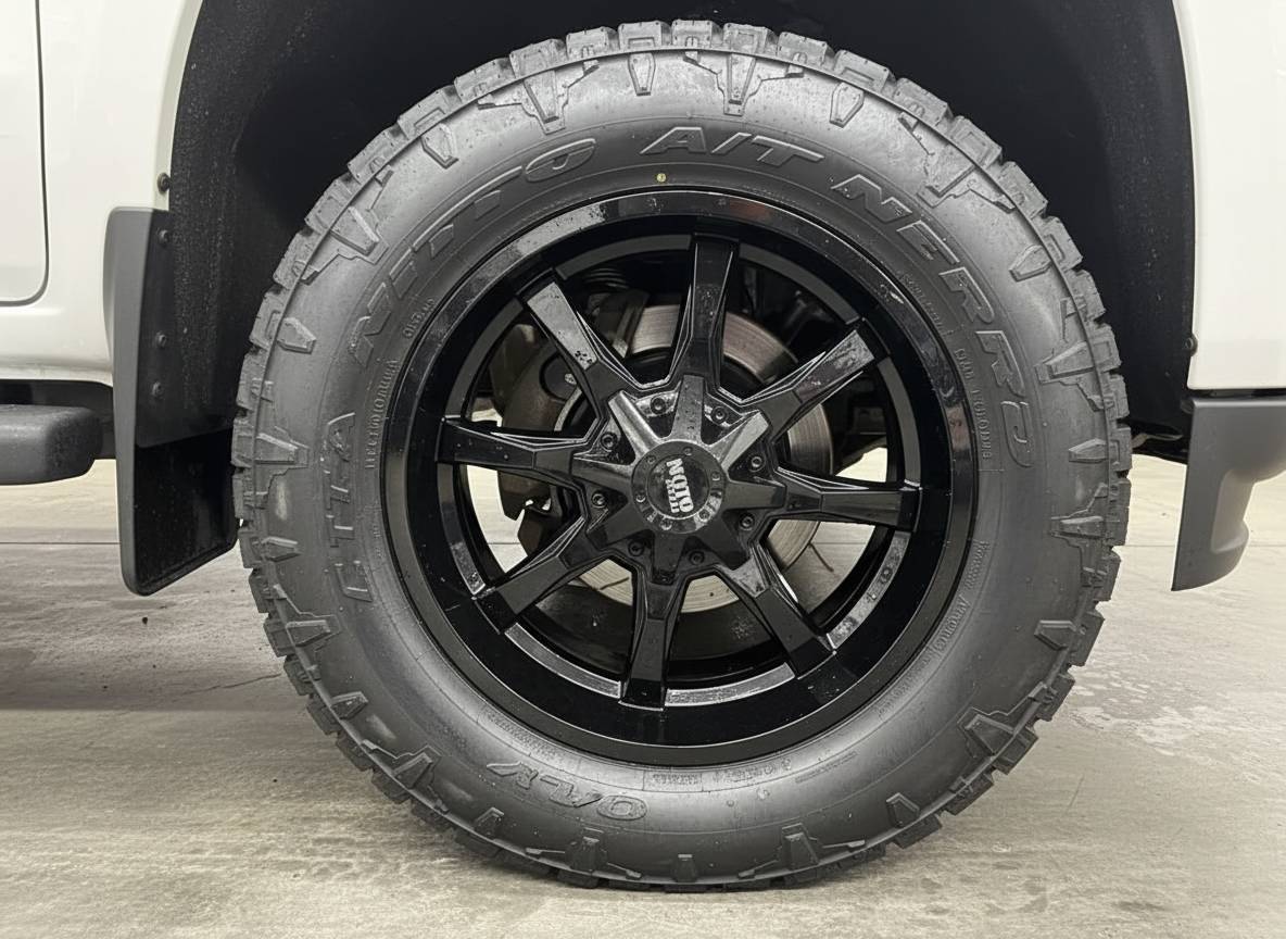 18X9 Moto Metal MO970 RIMS - FULL GLOSS BLACK 6X135/6X139.7