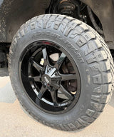 17X8 Moto Metal MO970 RIMS - FULL GLOSS BLACK 6X135/6X139.7