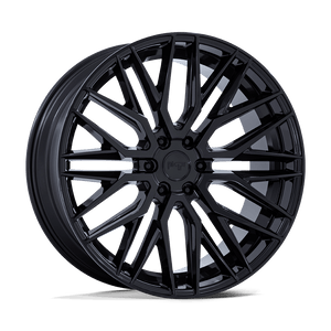 24X10 Niche 1PC M224 GAMMA GLOSS BLACK 6X135