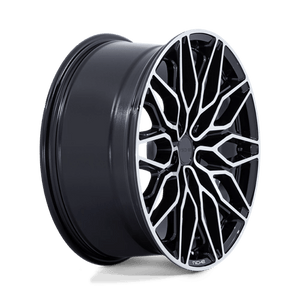 22X10.5 Niche 1PC NC277 CALABRIA 5 GLOSS BLACK MACHINED 5X112