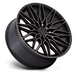 20X9.5 Niche 1PC NC278 CALABRIA 6 MATTE BLACK MACHINED DARK TINT 6X139.7