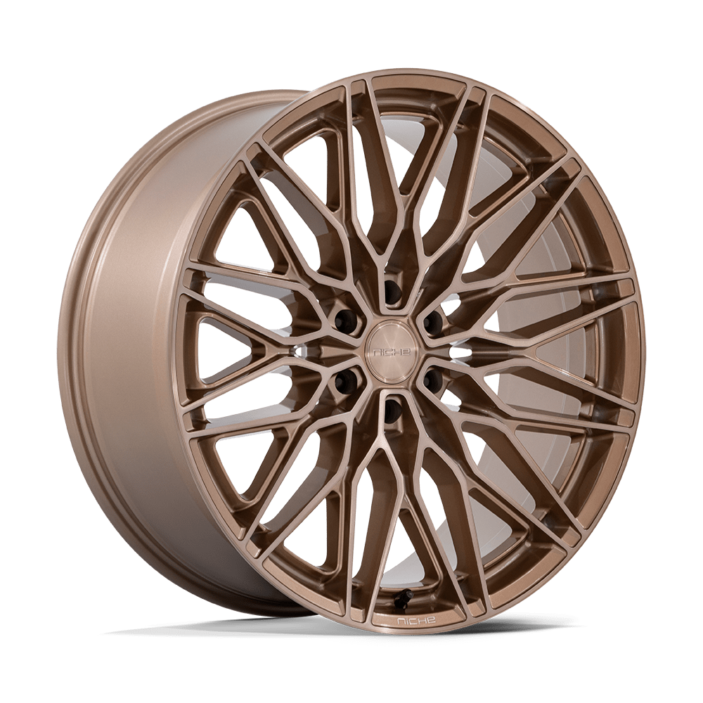 20X9.5 Niche 1PC NC278 CALABRIA 6 PLATINUM BRONZE 6X135