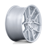 20X9.5 Niche 1PC NC279 PRODIGY 5 SILVER W/ MACHINED FACE 5X114.3