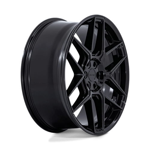 24X10 Niche 1PC NC281 RISE GLOSS BLACK 5X120