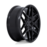 24X10 Niche 1PC NC281 RISE GLOSS BLACK 5X130