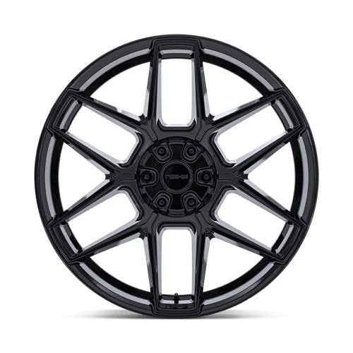 22X9.5 Niche 1PC NC281 RISE GLOSS BLACK 5X112