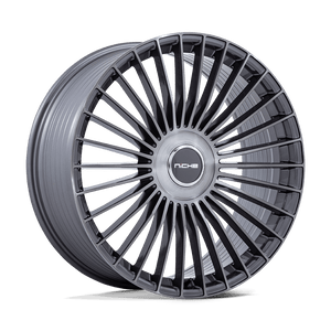 20X9 Niche 1PC NC282 SERENE GLOSS TITANIUM BRUSHED BLANK