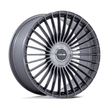 20X10.5 Niche 1PC NC282 SERENE GLOSS TITANIUM BRUSHED 5X108/5X112
