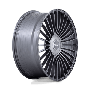 22X10.5 Niche 1PC NC282 SERENE GLOSS TITANIUM BRUSHED 5X112/5X120
