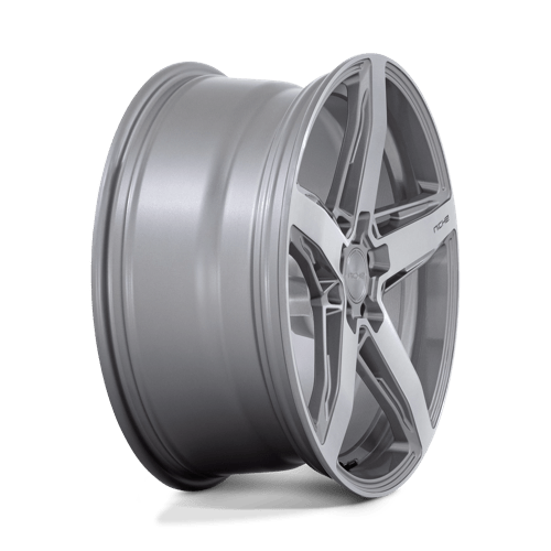 20X10.5 Niche 1PC M270 TERAMO ANTHRACITE BRUSHED FACE TINT 5X120