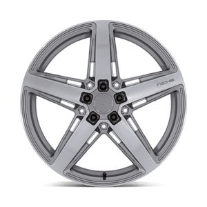 20X9.5 Niche 1PC M270 TERAMO ANTHRACITE BRUSHED FACE TINT 5X114.3