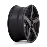 20X10.5 Niche 1PC M271 TERAMO MATTE BLACK W DOUBLE DARK TINT 5X112