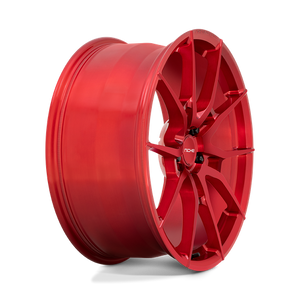 20X10 Niche 1PC T113 KANAN BRUSHED CANDY RED 5X114.3