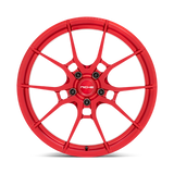 20X9 Niche 1PC T113 KANAN BRUSHED CANDY RED 5X112