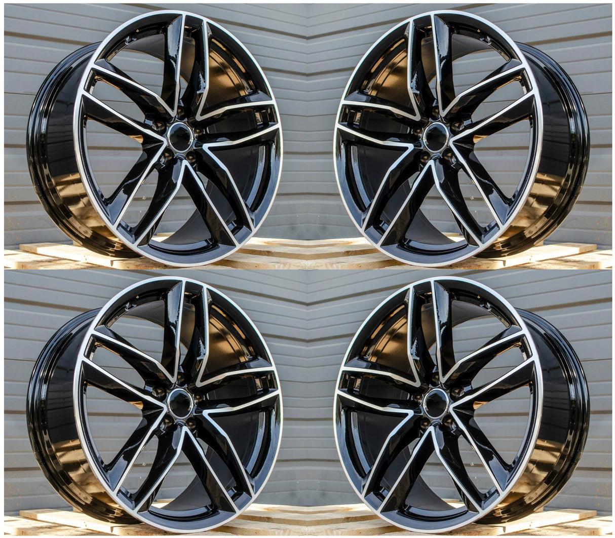 21” Rims - Made to Fit Audi Q7 | OE Style | 2016 2017 2018 2019 2020 2021 2022 2023 2024 2025 21x9 Wheels Brand New
