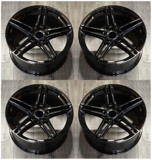 19” Rims - Made to Fit Mercedes-Benz S 500 4MATIC, S 580 4MATIC, S 580e, Maybach S 580 4MATIC, Maybach S 680 4MATIC, AMG S 63 E Performance | OE Style | 2020 2021 2022 2023 2024 2025 2026 | 19x8.5/9.5 Wheels Brand New - Model 35