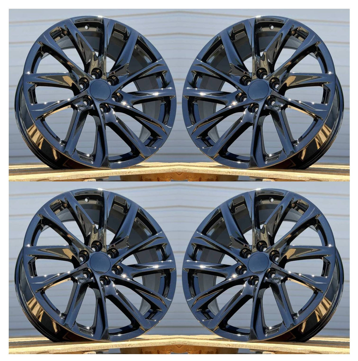 Best Rst Custom Rims 22” Rims - Made to Fit Chevrolet Silverado 1500, WT, LT, RST, LTZ, High ...
