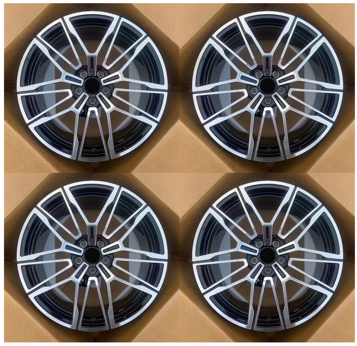 20” Rims - Made to Fit BMW 535d 535d xDrive  | OE Style | 2014 2015 2016 20x8.5/9.5 Wheels Brand New