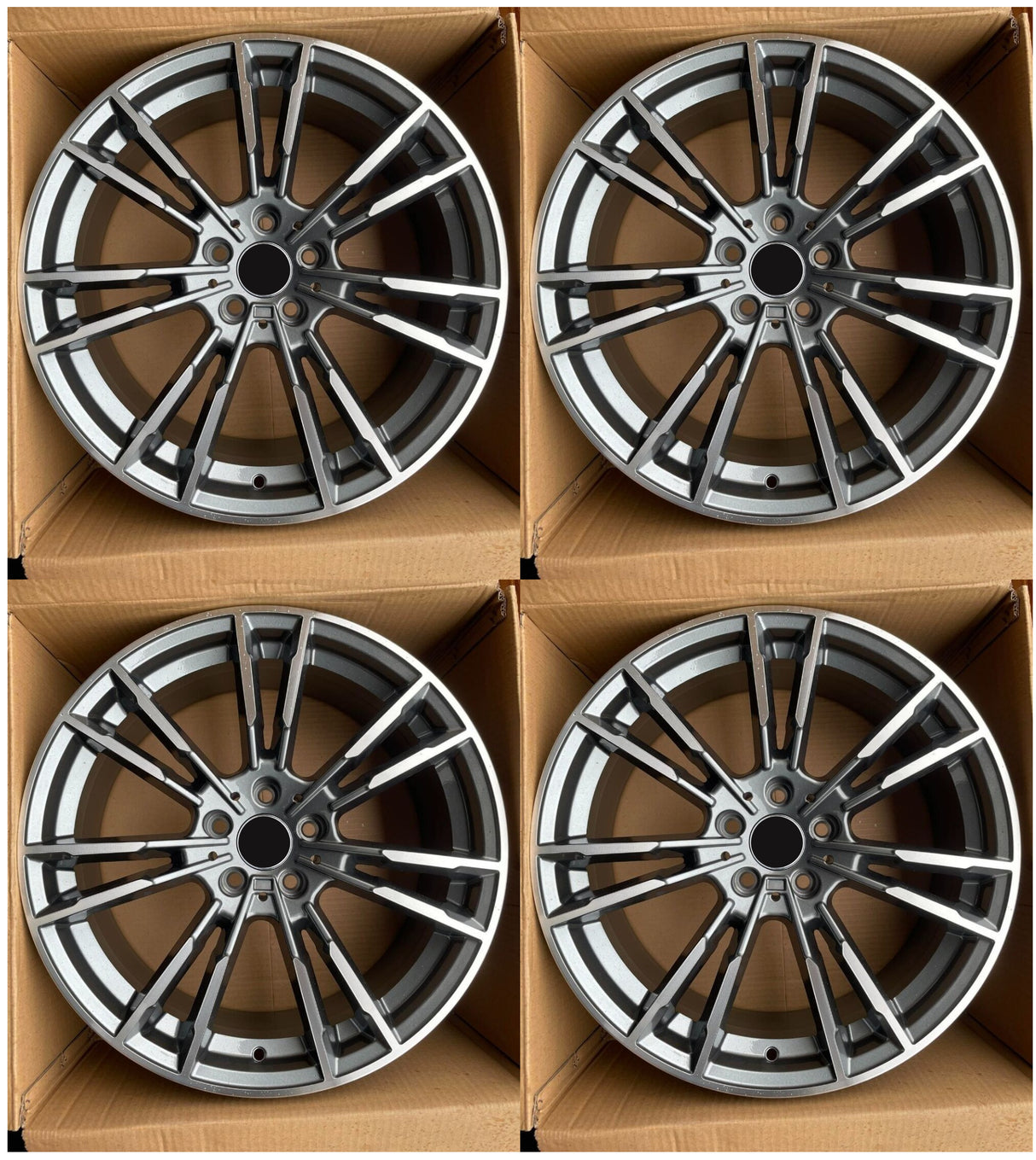 20” Rims – Made to Fit BMW 328i / 330i / 335i / 340i / M340i | OE Style | 2012 2013 2014 2015 2016 2017 2018 2019 2020 2021 2022 2023 2024 2025 2026 20x8.5/9.5 Wheels Brand New – Model 25