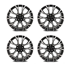 22” Rims – Made to Fit BMW X5 sDrive / xDrive / M / M50d | OE Style | 2008 2009 2010 2011 2012 2013 2014 2015 2016 2017 2018 22x9.5/10.5 Wheels Brand New – Model 26