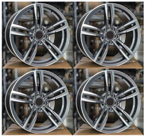 19” Rims - Made to Fit BMW 740i, 740i xDrive, 745e, 745e xDrive, 750i, 750i xDrive, 760i, M760i | OE Style | 2020 2021 2022 2023 2024 2025 2026 | 19x8.5/9.5 Wheels Brand New - Model 57