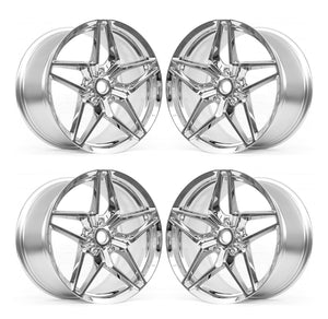 17” Rims – Made to Fit Pontiac Firebird Base / Formula / Trans Am | OE Style | 1993 1994 1995 1996 1997 1998 1999 2000 2001 2002 17x9.5/11 Wheels Brand New – Model 59