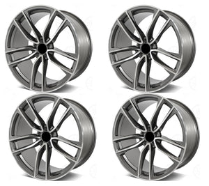 19” Rims - Made to Fit Mercedes-Benz C 300 (RWD), C 300 4MATIC (AWD), C 300e (plug-in hybrid), AMG C 43 (performance), AMG C 63 S (top performance V8) | OE Style | 2020 2021 2022 2023 2024 2025 2026 | 19x8/9 Wheels Brand New - Model 45