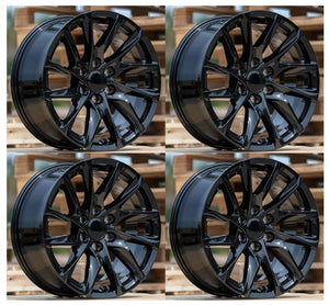 22” Rims - Made to Fit Cadillac Escalade, Luxury, Premium, Sport, Platinum, ESV, ESV Luxury, ESV Premium, ESV Platinum | OE Style | 2010-2026 | 22x9 Wheels Brand New - Model 67