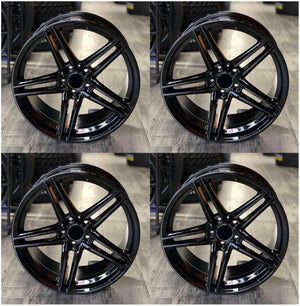 19” Rims - Made to Fit Mercedes-Benz S 500 4MATIC, S 580 4MATIC, S 580e, Maybach S 580 4MATIC, Maybach S 680 4MATIC, AMG S 63 E Performance | OE Style | 2020 2021 2022 2023 2024 2025 2026 | 19x8.5/9.5 Wheels Brand New - Model 35