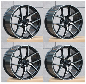 20” Rims - Made to Fit Mercedes-Benz C 300 (RWD), C 300 4MATIC (AWD), C 300e (plug-in hybrid), AMG C 43, AMG C 63 S | OE Style | 2020 2021 2022 2023 2024 2025 2026 | 20x8.5/9.5 Wheels Brand New - Model 40