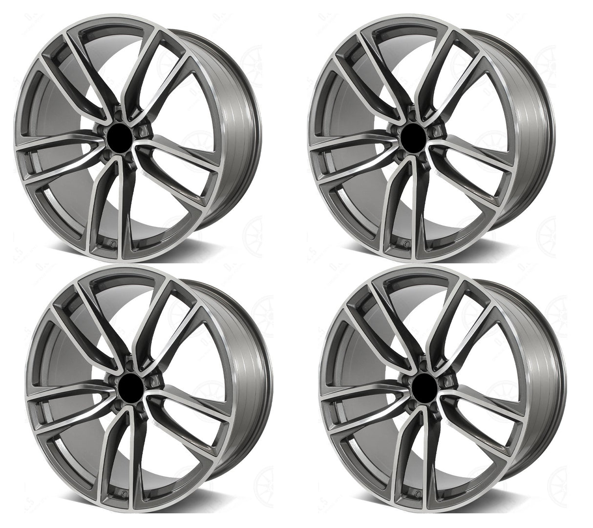 20” Rims – Made to Fit Mercedes-Benz C-Class | OE Style | 2020 2021 2022 2023 2024 2025 2026 20x8.5/9.5 Wheels Brand New – Model 44