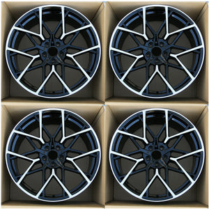 20” Rims - Made to Fit BMW 740i, 740i xDrive, 745e, 745e xDrive, 750i, 750i xDrive, 760i, M760i | OE Style | 2020 2021 2022 2023 2024 2025 2026 | 20x8.5/9.5 Wheels Brand New - Model 47