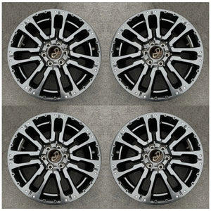 20” Infiniti QX80 Rims 2014 2015 2016 2017 2018 2019 2020 2021 2022 2023 2024 2025 OEM Original Wheels 20x8 Satin Black
