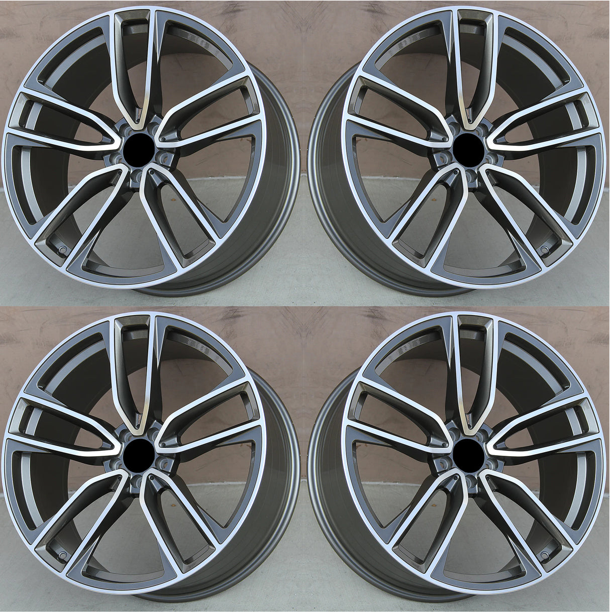 19” Rims - Made to Fit Mercedes-Benz C 300 (RWD), C 300 4MATIC (AWD), C 300e (plug-in hybrid), AMG C 43 (performance), AMG C 63 S (top performance V8) | OE Style | 2020 2021 2022 2023 2024 2025 2026 | 19x8/9 Wheels Brand New - Model 45